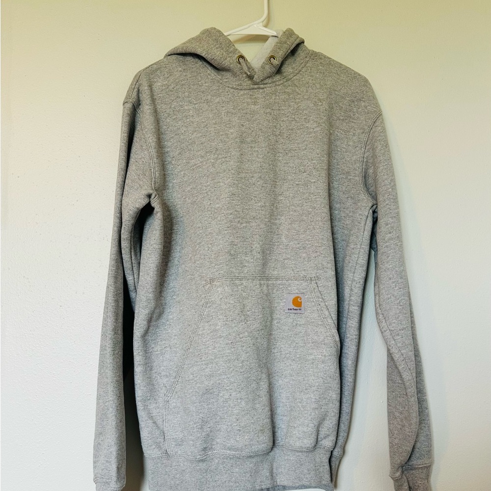 Carhartt Gray Sweatshirt Classic Pullover Hoodie